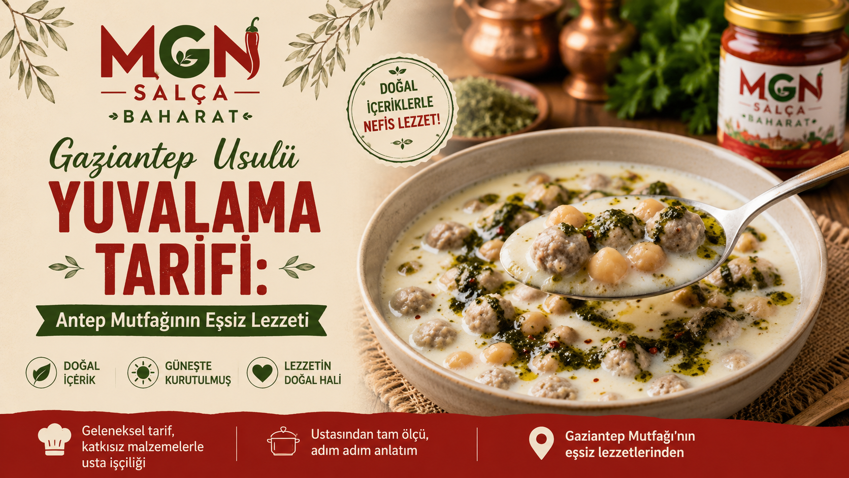 Gaziantep Yuvalama Tarifi