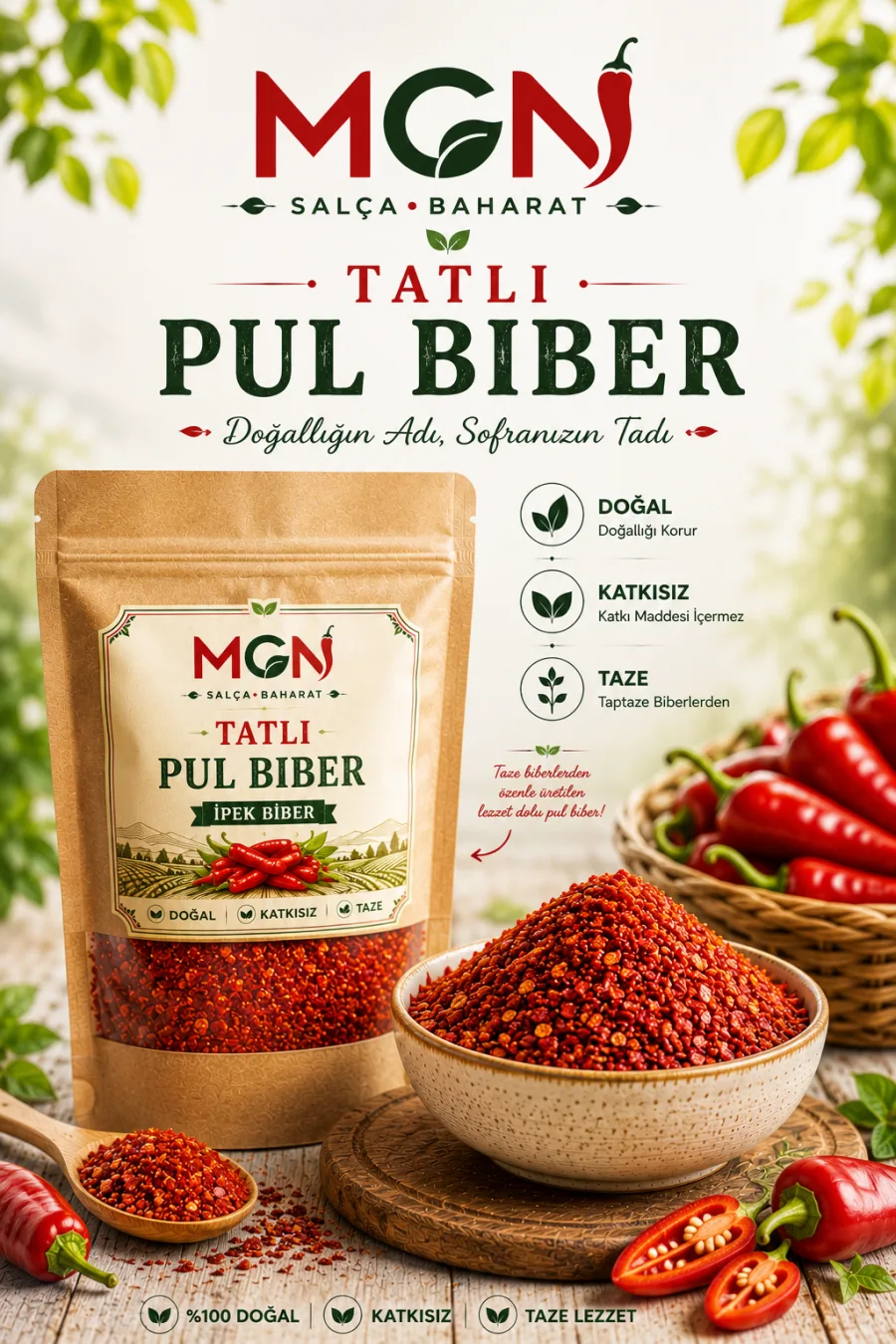 MGN Tatlı Pul Biber