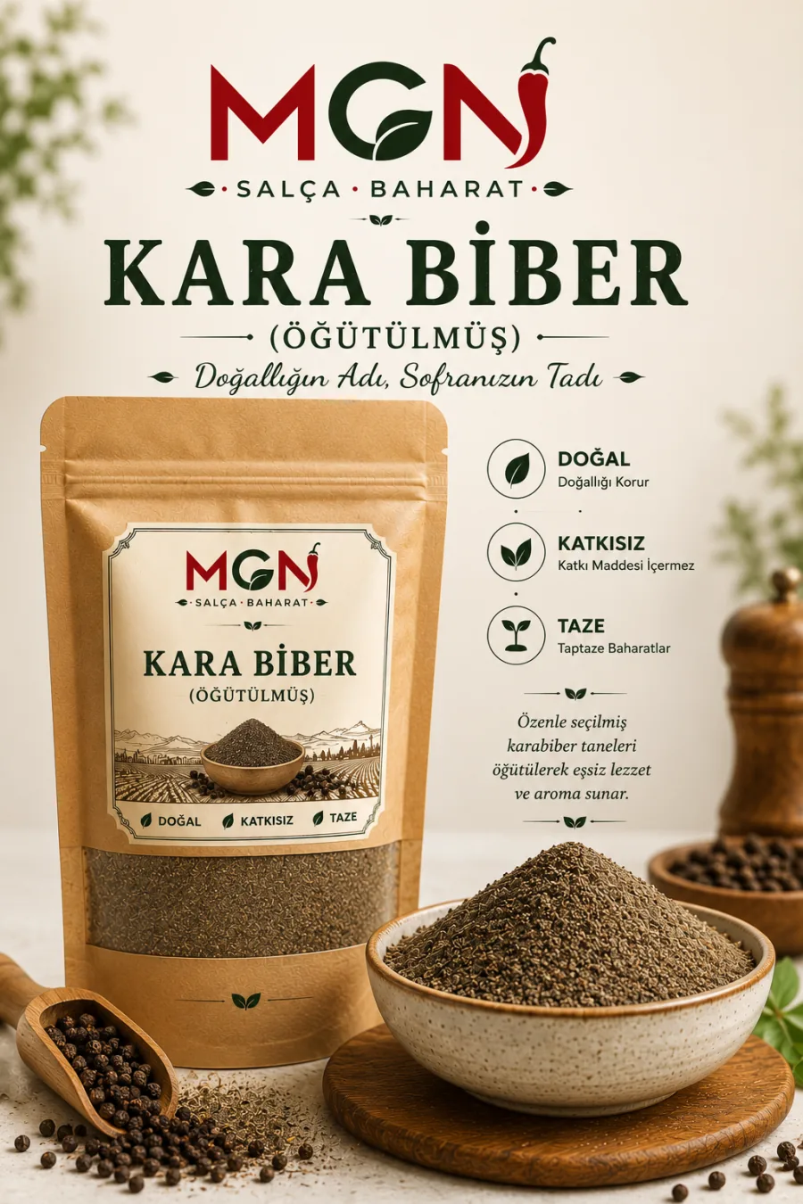 MGN Toz Karabiber