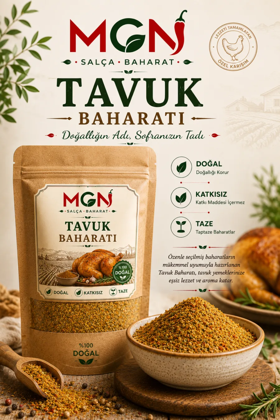MGN Tavuk Baharatı