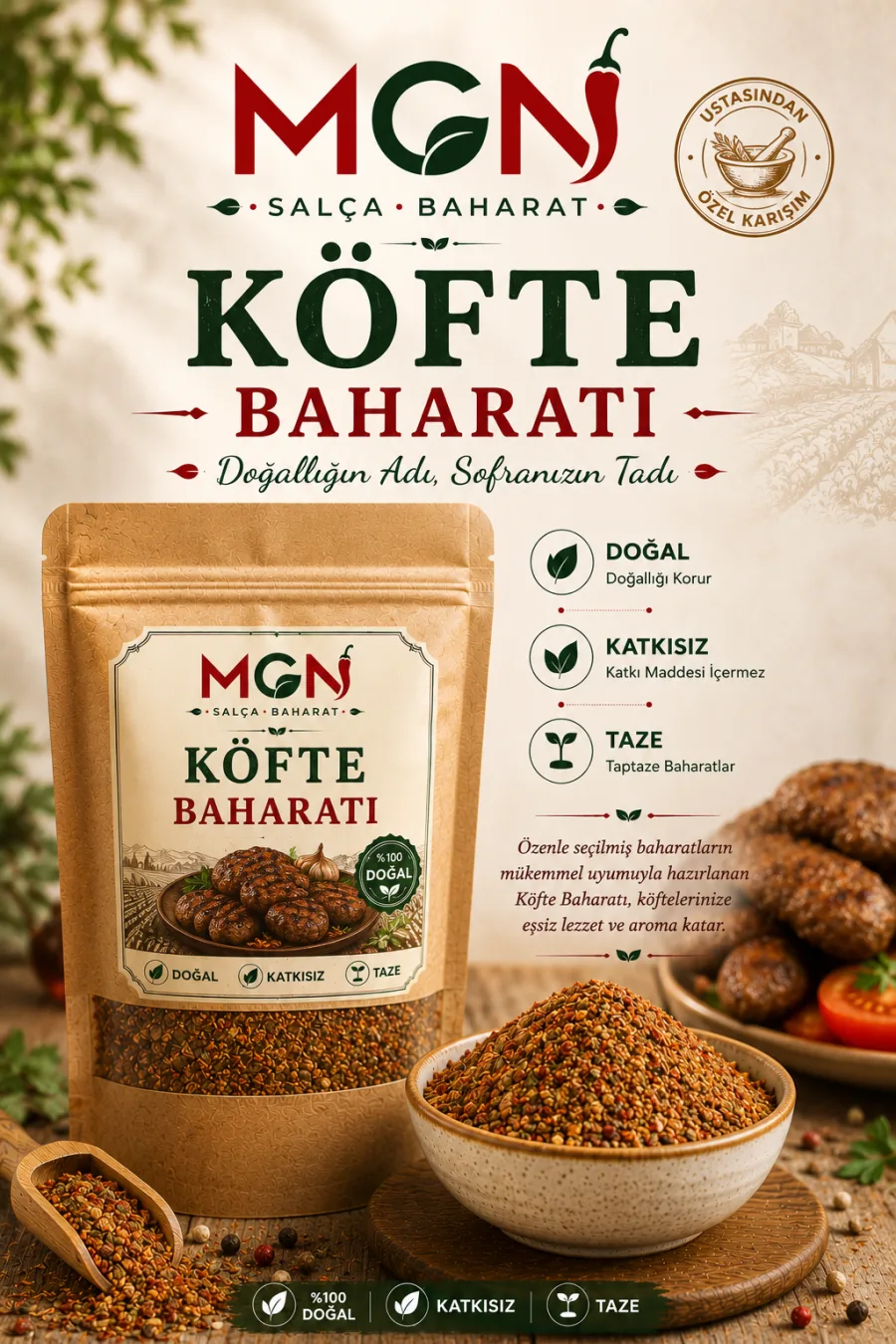 MGN Köfte Baharatı