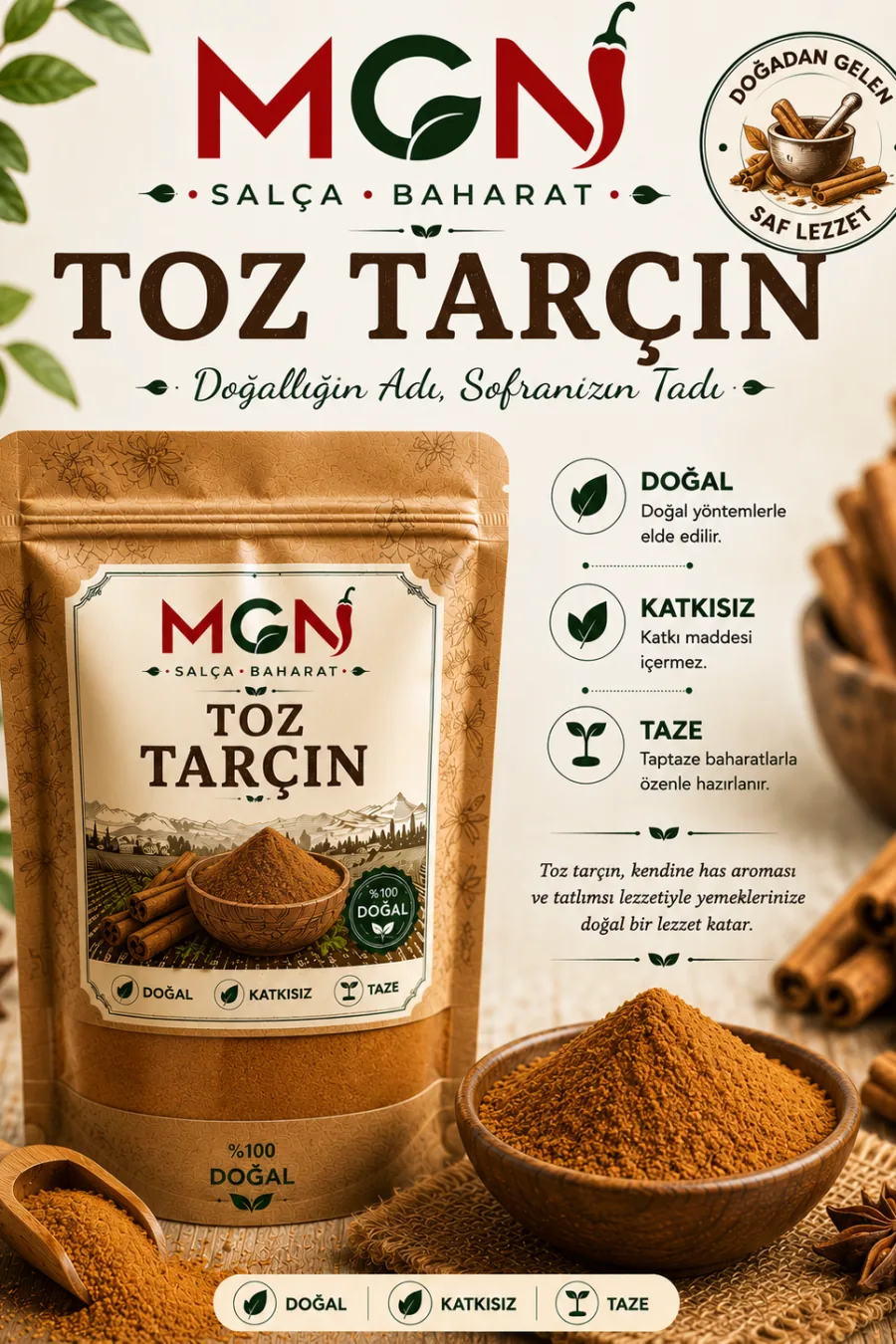 MGN Toz Tarçın