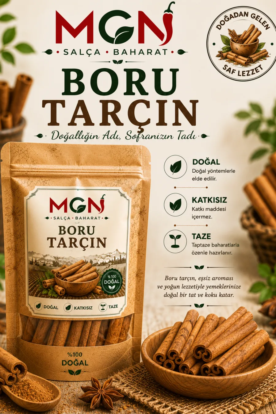 MGN Boru Tarçın