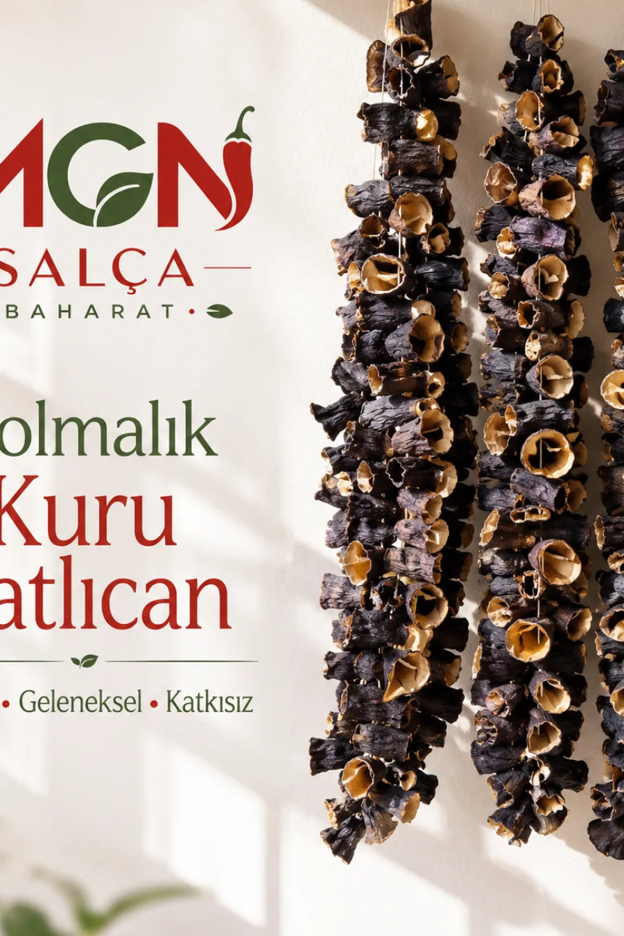 MGN Dolmalık Kuru Patlıcan