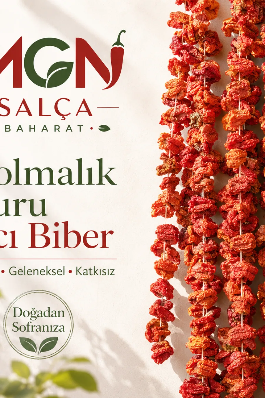 MGN Dolmalık Kuru Acı Biber