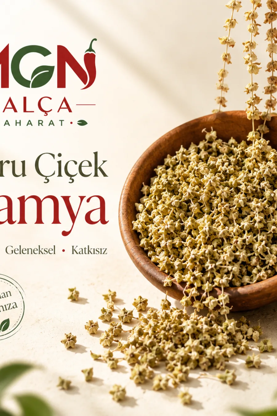 MGN Kuru Çiçek Bamya
