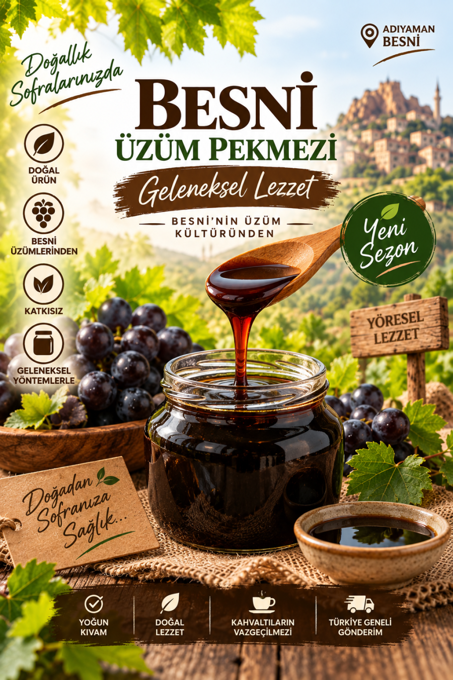 Besni Üzüm Pekmezi