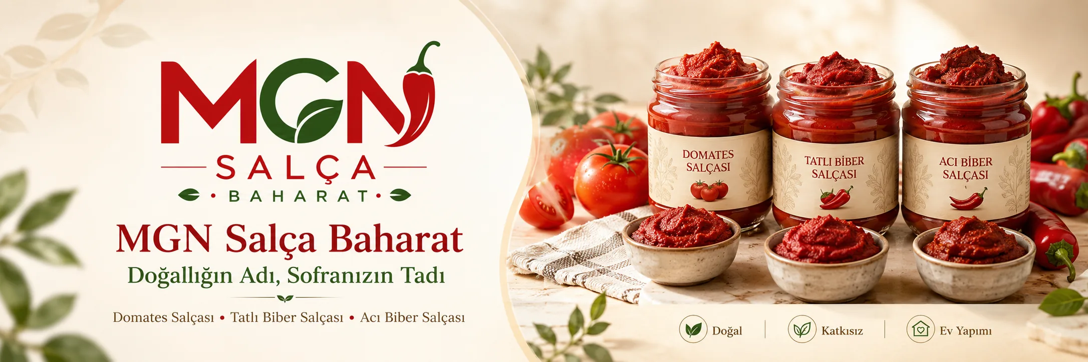 Doğal Salça Çeşitleri